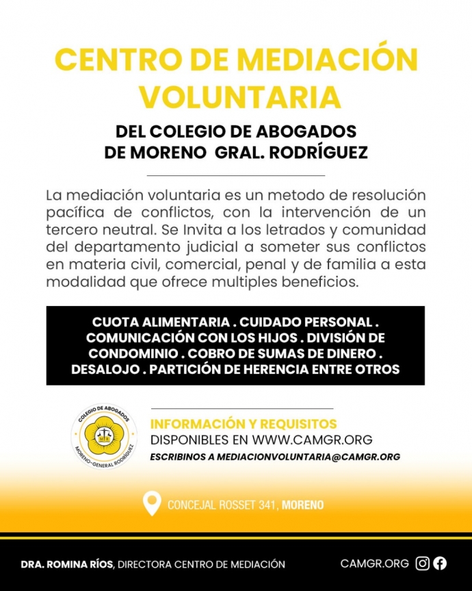 CENTRO DE MEDIACIÓN